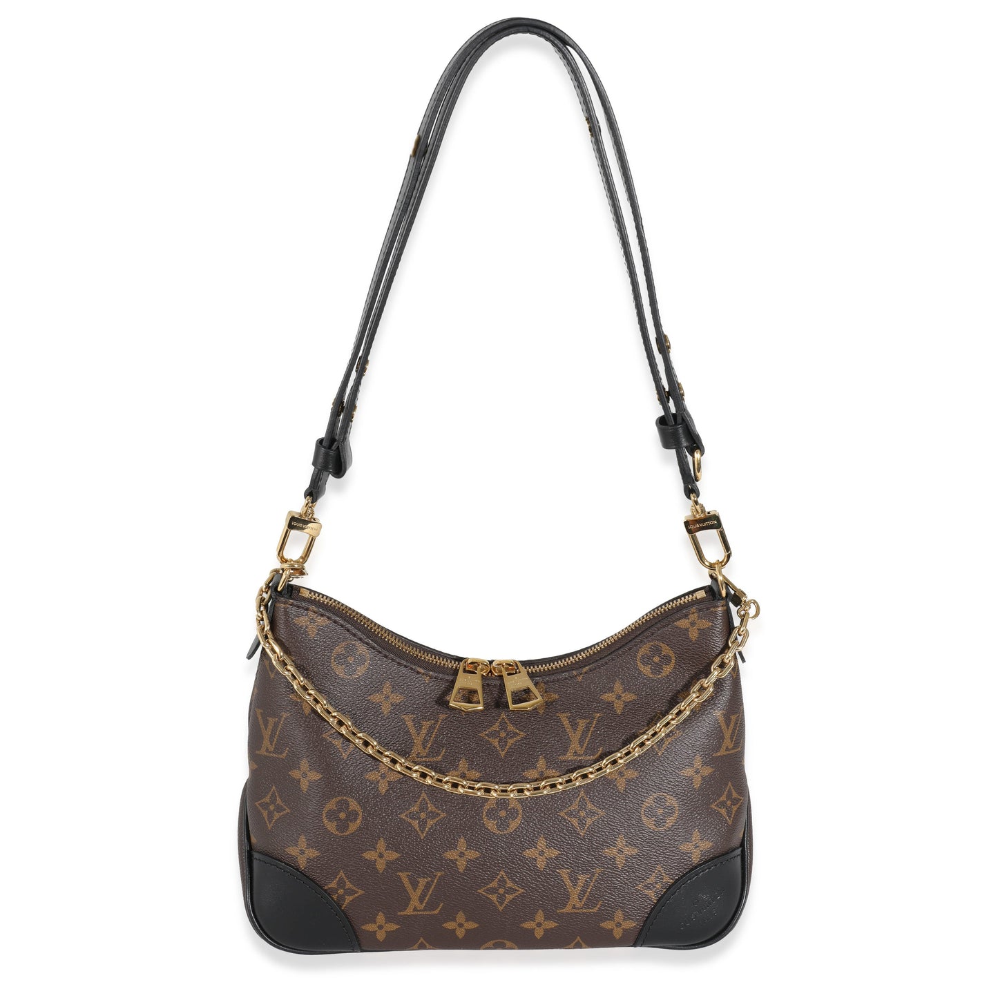Louis Vuitton Louis Vuitton Black Monogram Canvas Boulogne NM