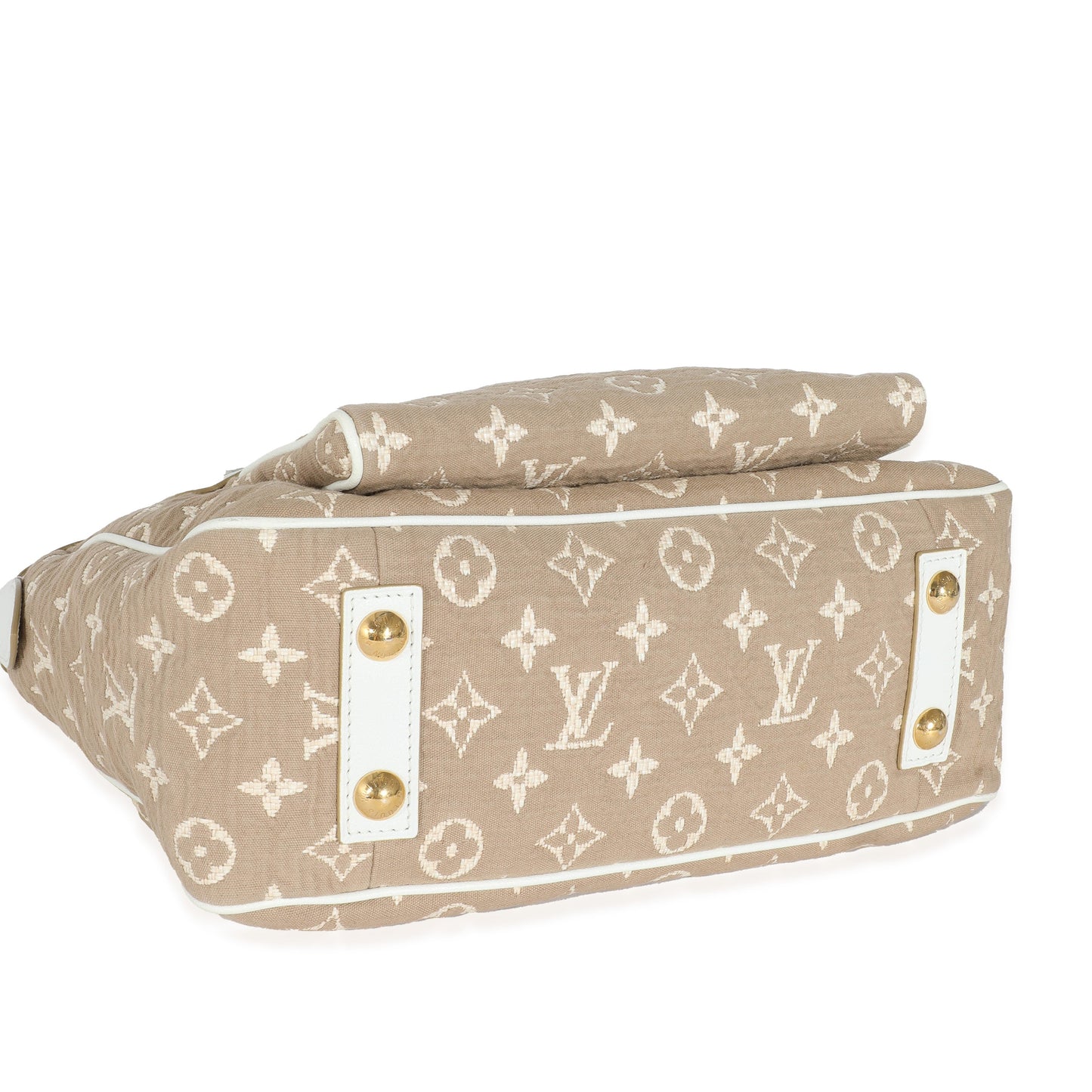 Louis Vuitton Louis Vuitton Blanc Monogram Jacquard Sabbia Cabas MM