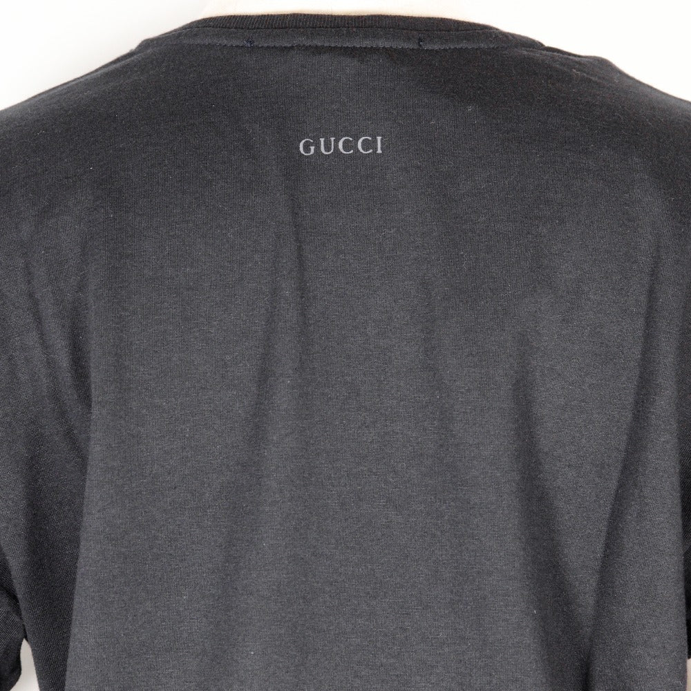 Luxury Gucci Trending 2025 Cotton Short Sleeve T-Shirt Black