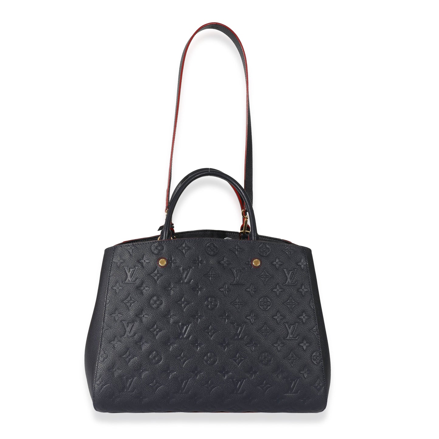 Louis Vuitton Louis Vuitton Marine Rouge Empreinte Montaigne GM