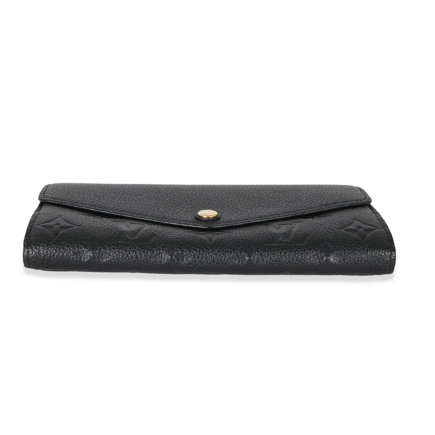 Louis Vuitton Louis Vuitton Black Empreinte Sarah Wallet