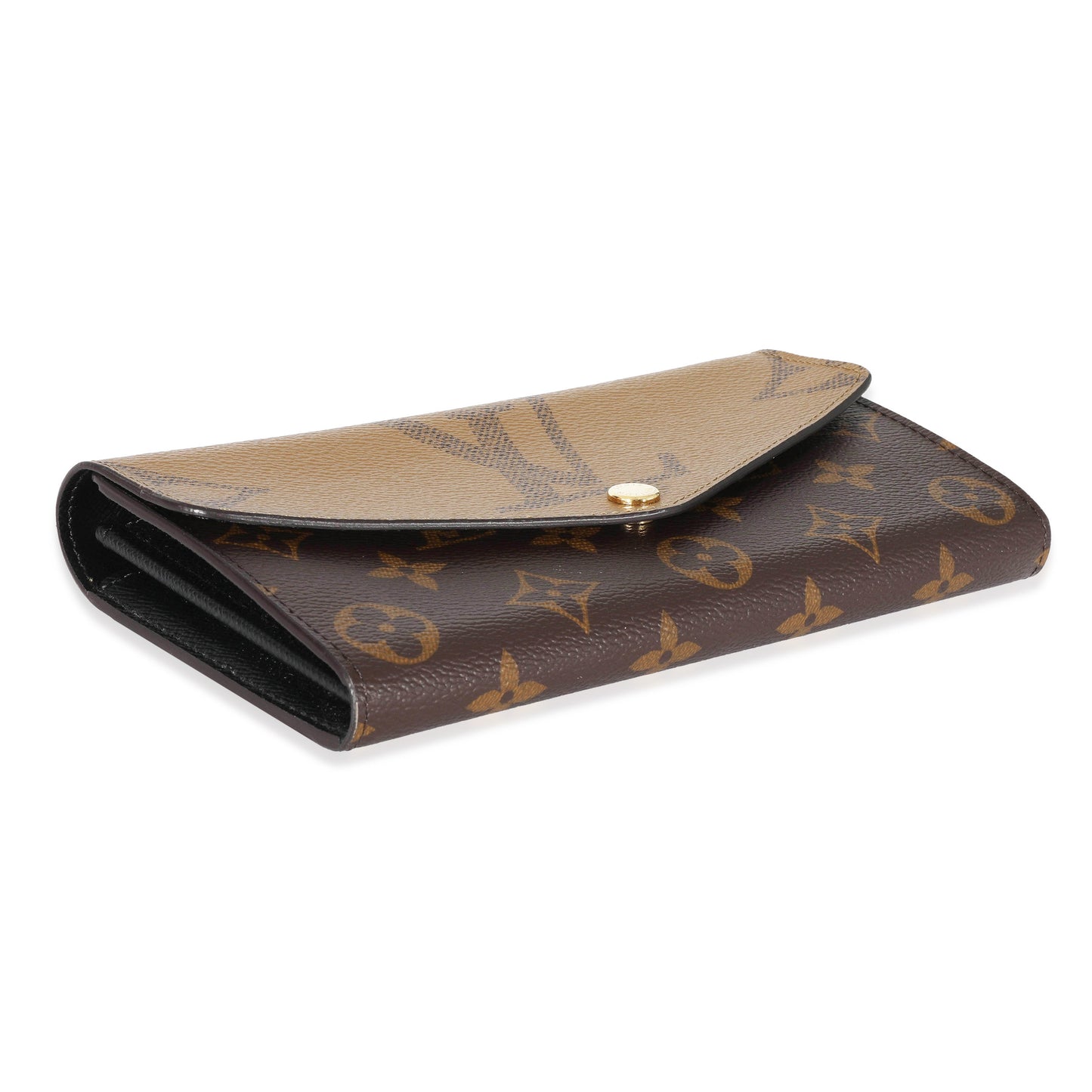 Louis Vuitton Louis Vuitton Monogram Reverse Canvas Sarah Wallet