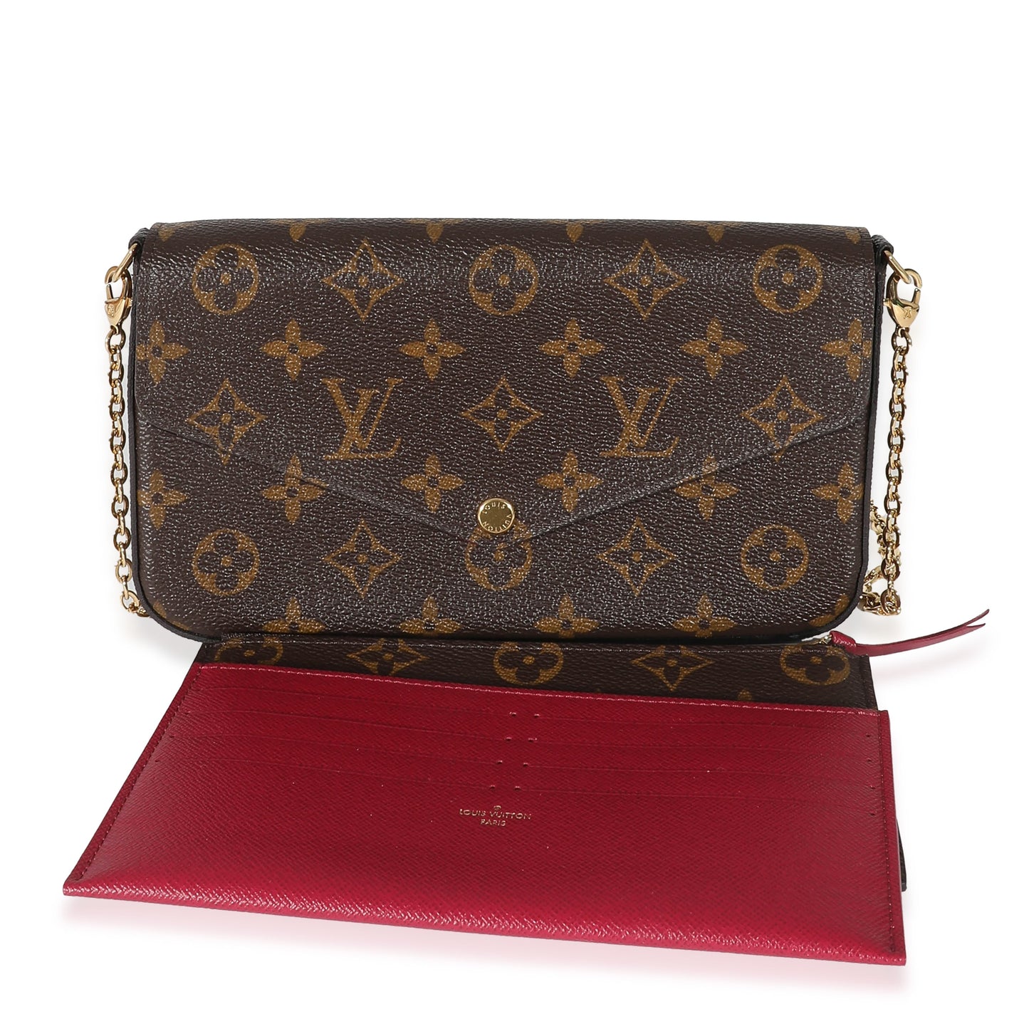 Louis Vuitton Louis Vuitton Fuchsia Monogram Canvas Pochette Félicie