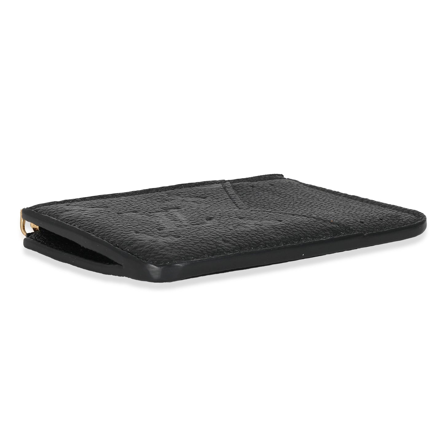 Louis Vuitton Louis Vuitton Black Empreinte Romy Card Holder