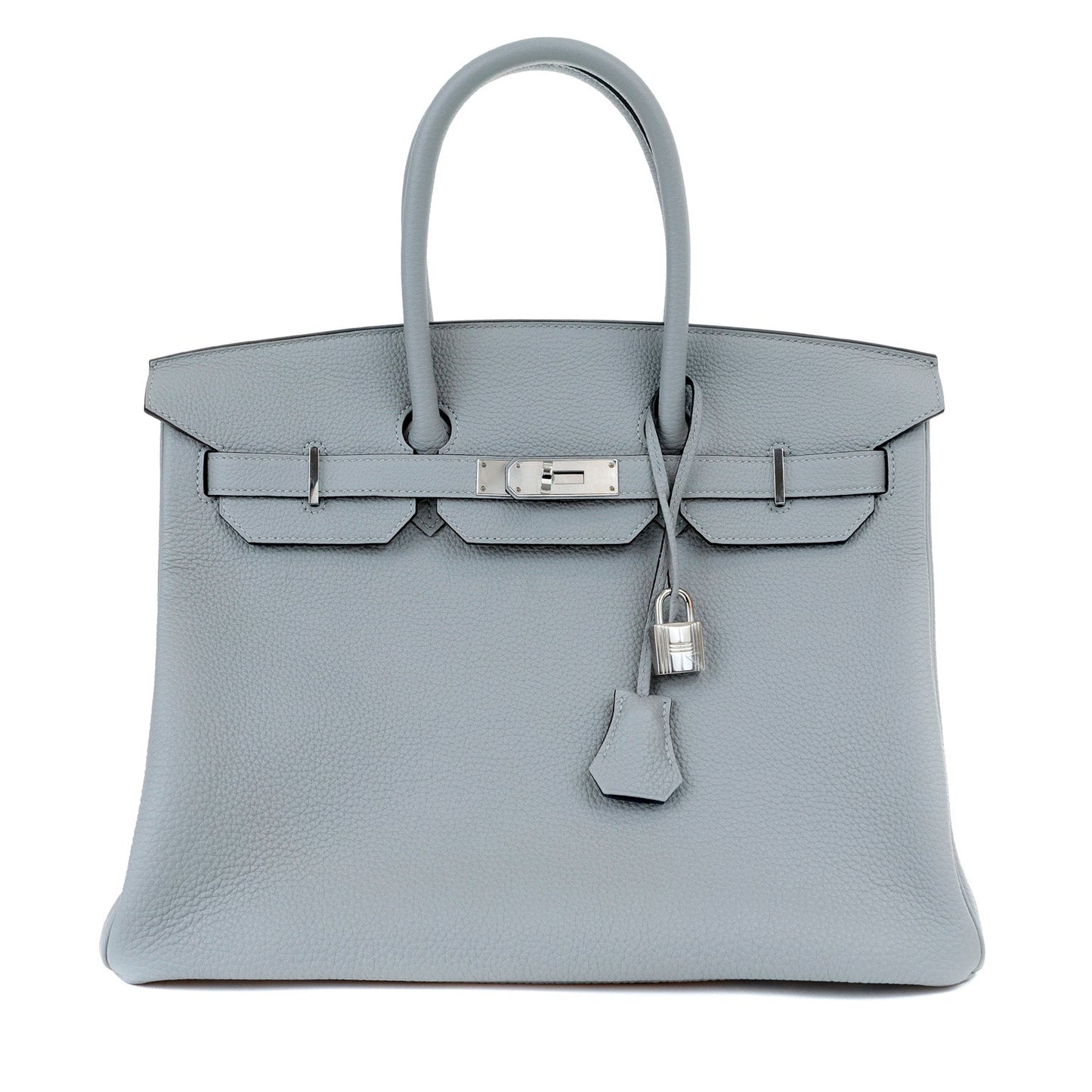Luxury Hermes 35cm Gris Asphalt Togo Birkin w/ Palladium