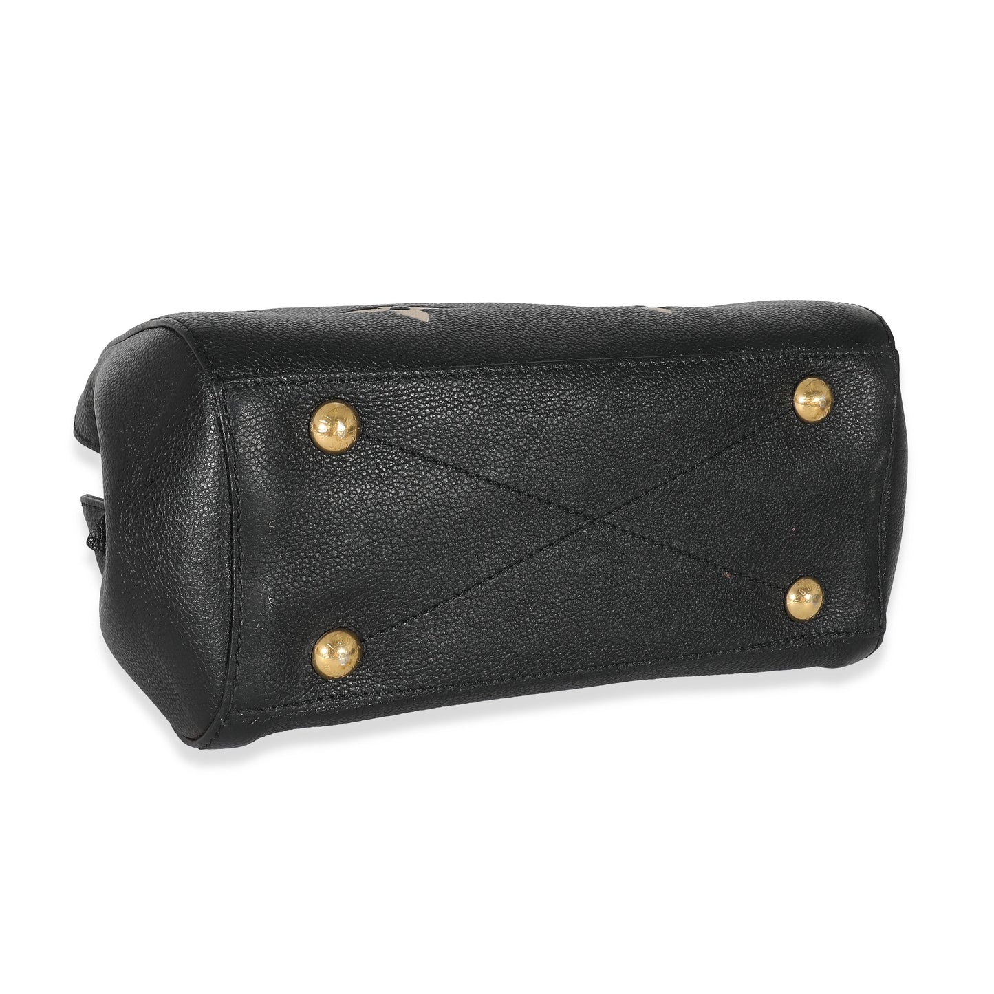 Louis Vuitton Louis Vuitton Black Beige Monogram Empreinte Montaigne BB