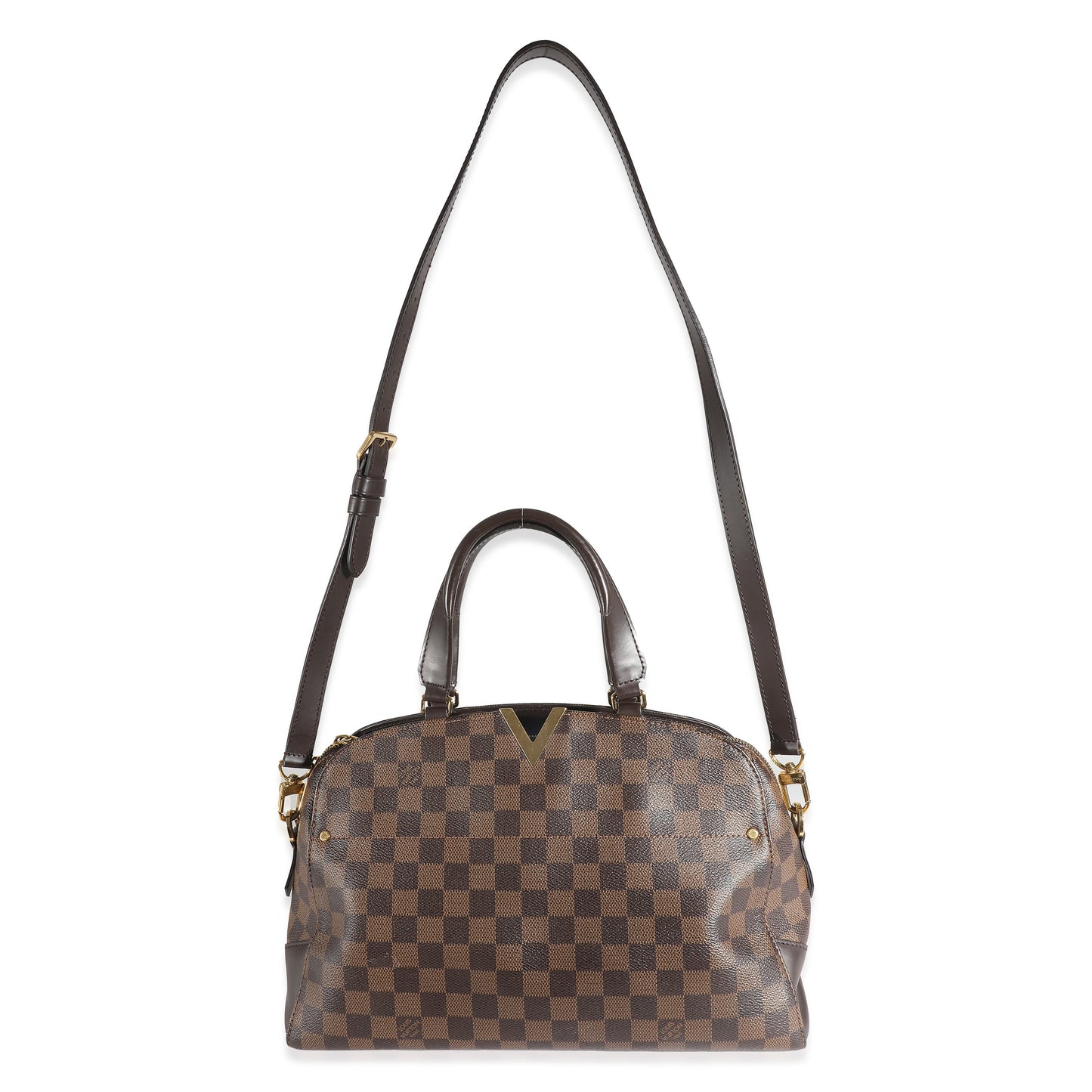Louis Vuitton Damier Ebene Canvas Kensington Bowling Bag
