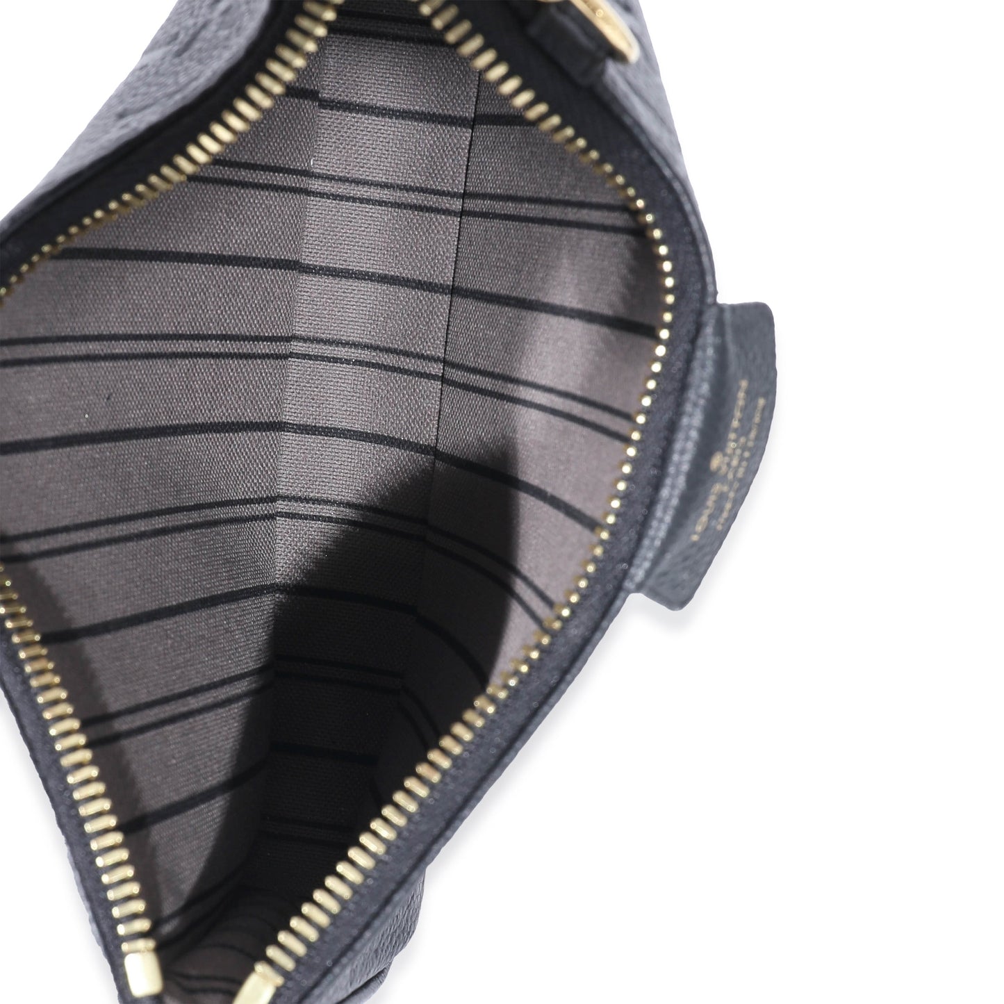 Louis Vuitton Louis Vuitton Black Empreinte Easy Pouch On Strap