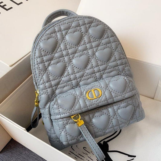 Luxury DiorSMALL BACKPACK CLOUD BLUE CANNAGE LAMBSKIN