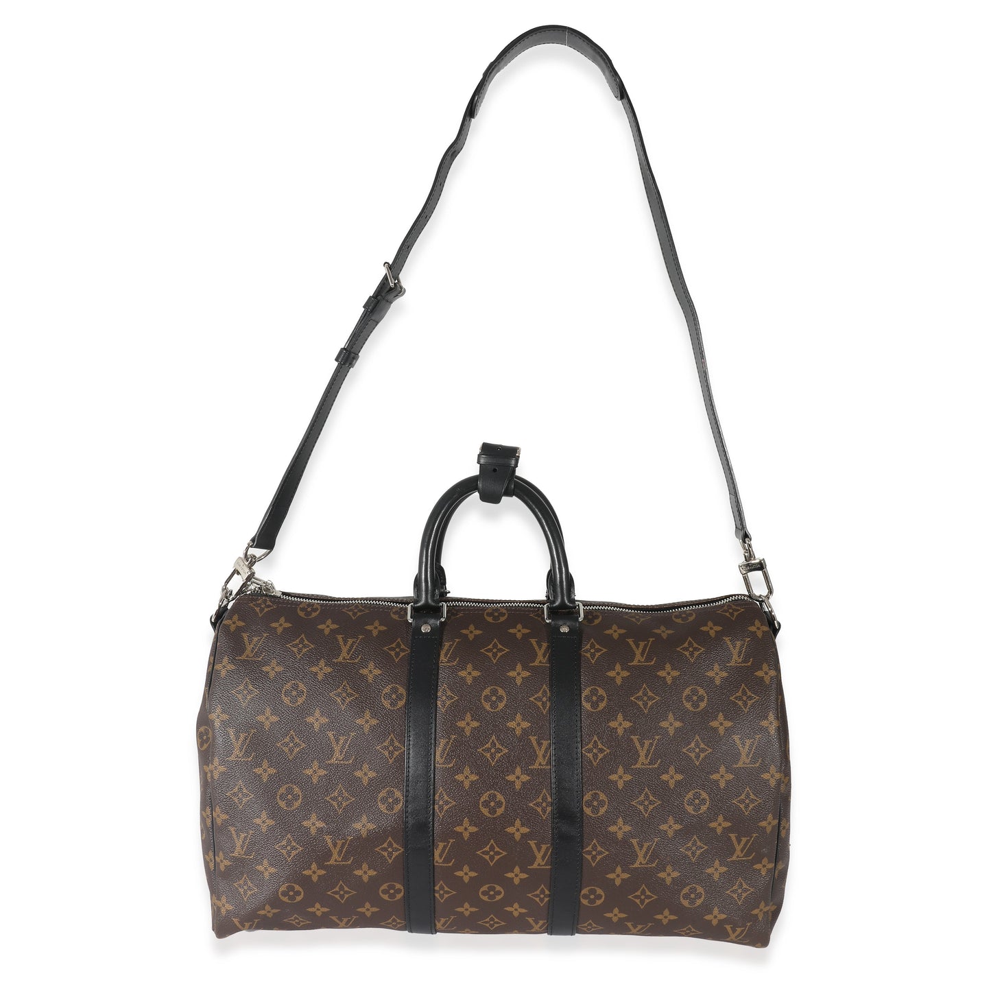 Louis Vuitton Monogram Macassar Keepall Bandoulière 45