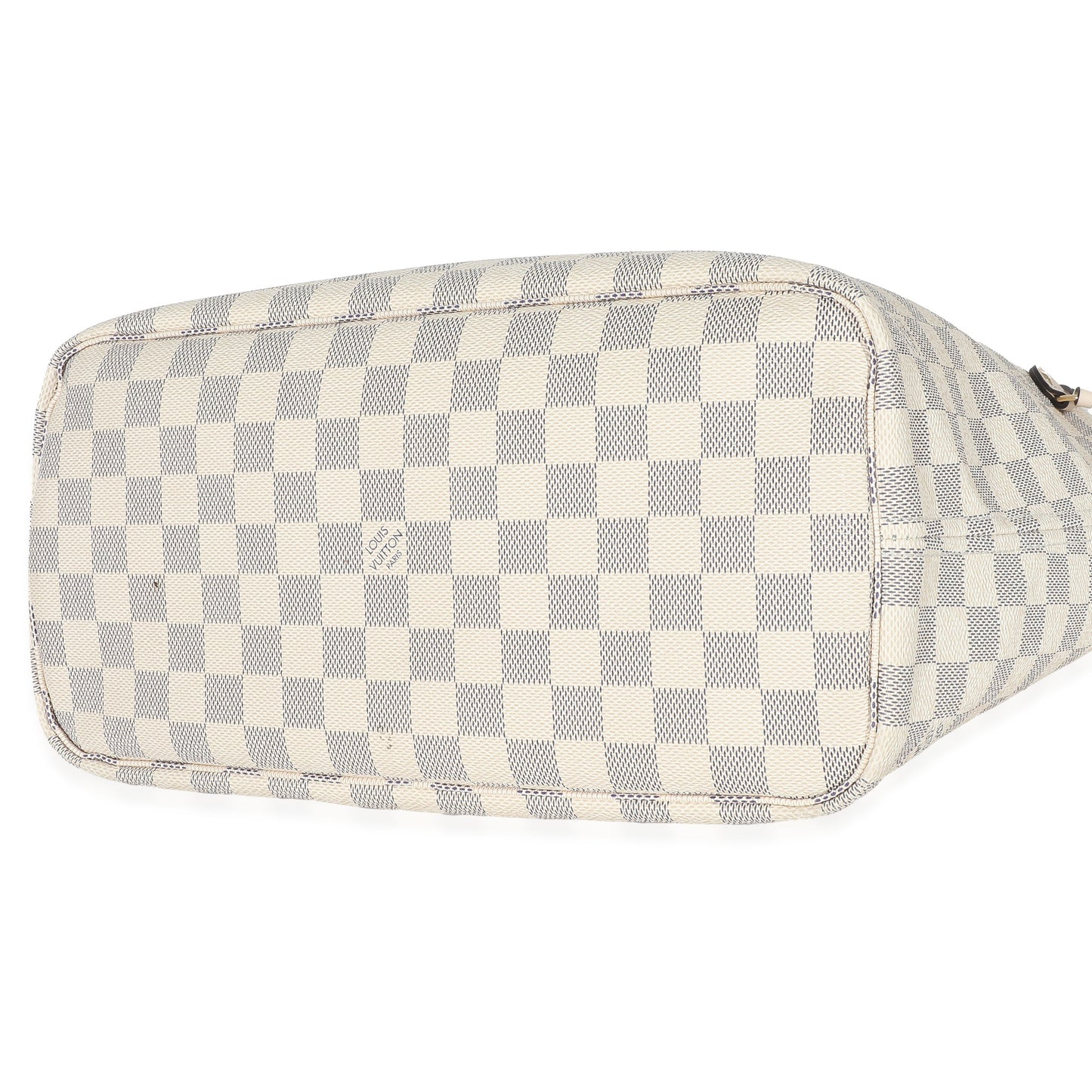 Louis Vuitton Louis Vuitton Damier Azur Canvas Braided Neverfull MM