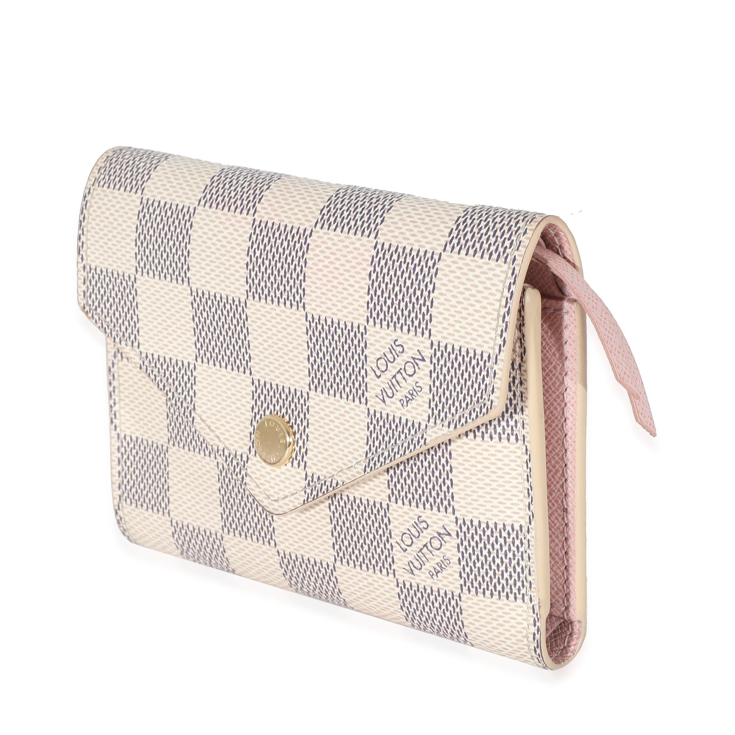 Louis Vuitton Louis Vuitton Damier Azur Canvas Victorine Wallet