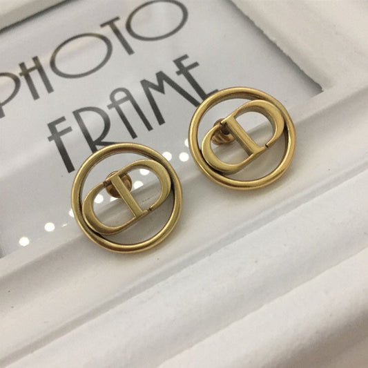 Luxury DiorEARRINGS ANTIQUE GOLD