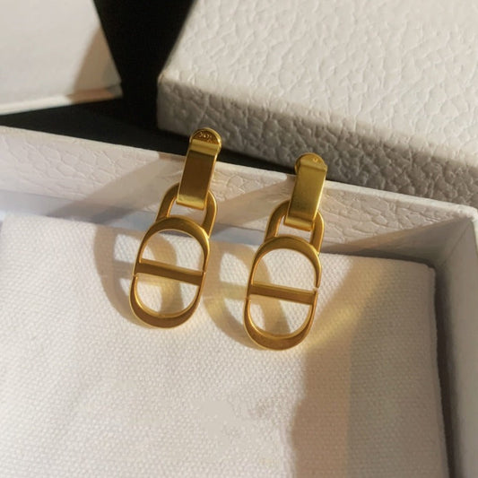 Luxury DiorEARRINGS GOLD