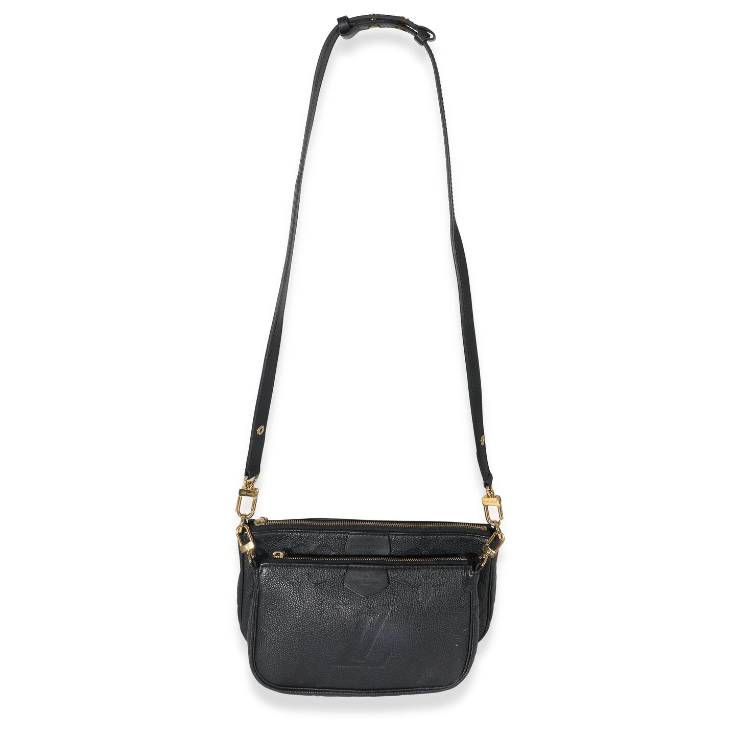 Louis Vuitton Louis Vuitton Black Monogram Empreinte Multi Pochette Accessoires
