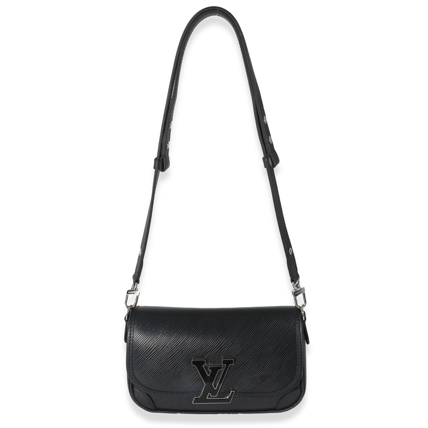 Louis Vuitton Louis Vuitton Black Epi Leather Buci Crossbody Bag