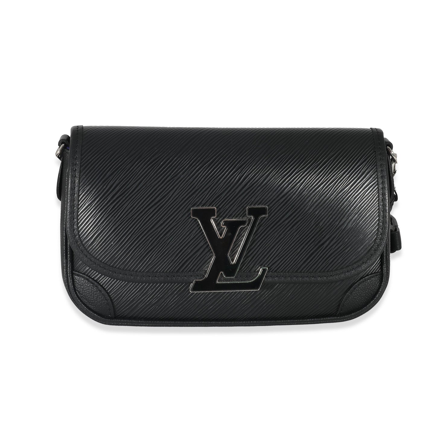 Louis Vuitton Louis Vuitton Black Epi Leather Buci Crossbody Bag