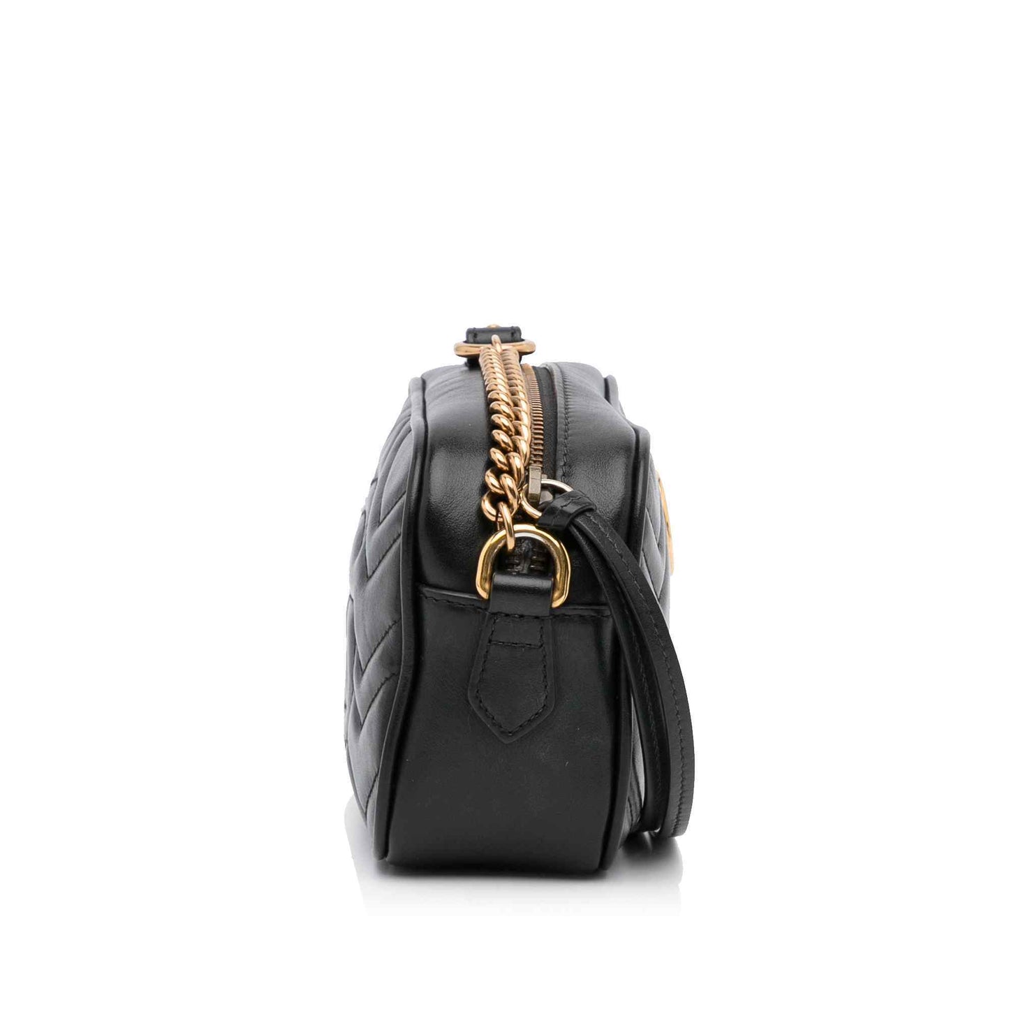 Luxury Gucci Trending 2025 Mini GG Marmont Matelassé Camera Bag ()