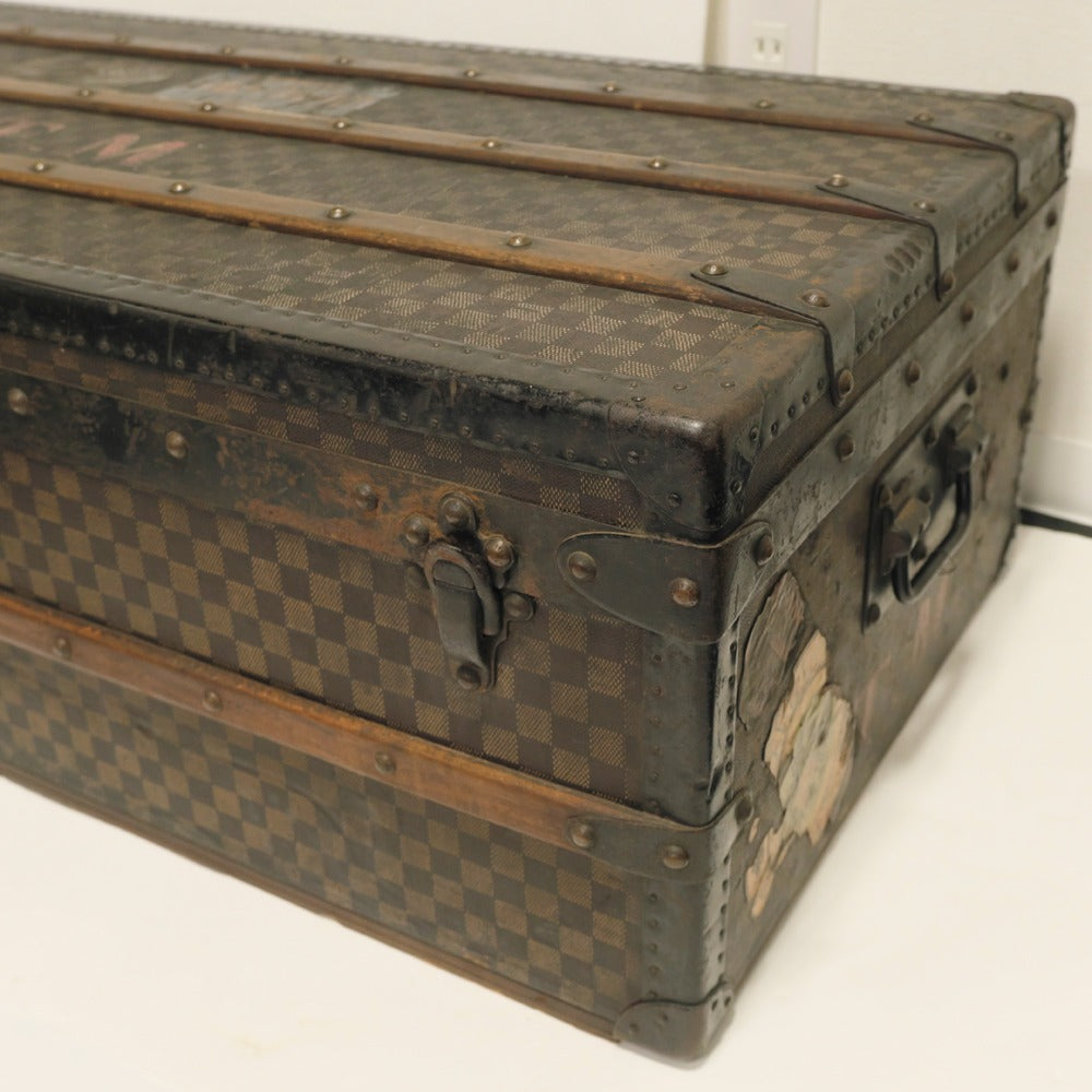 Louis Vuitton Damier Canvas Antique Trunk