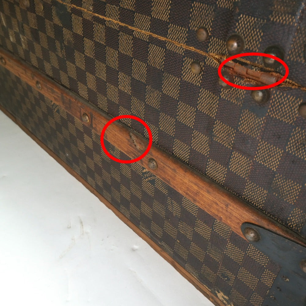 Louis Vuitton Damier Canvas Antique Trunk