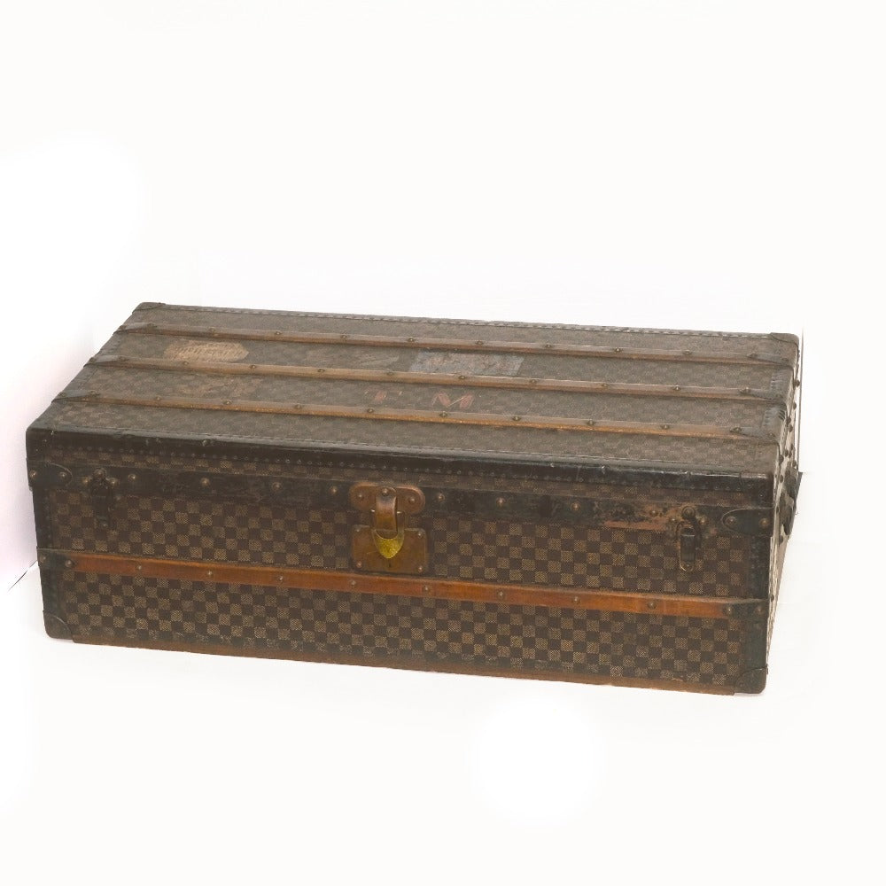Louis Vuitton Damier Canvas Antique Trunk