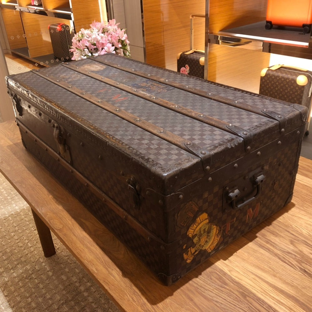 Louis Vuitton Damier Canvas Antique Trunk