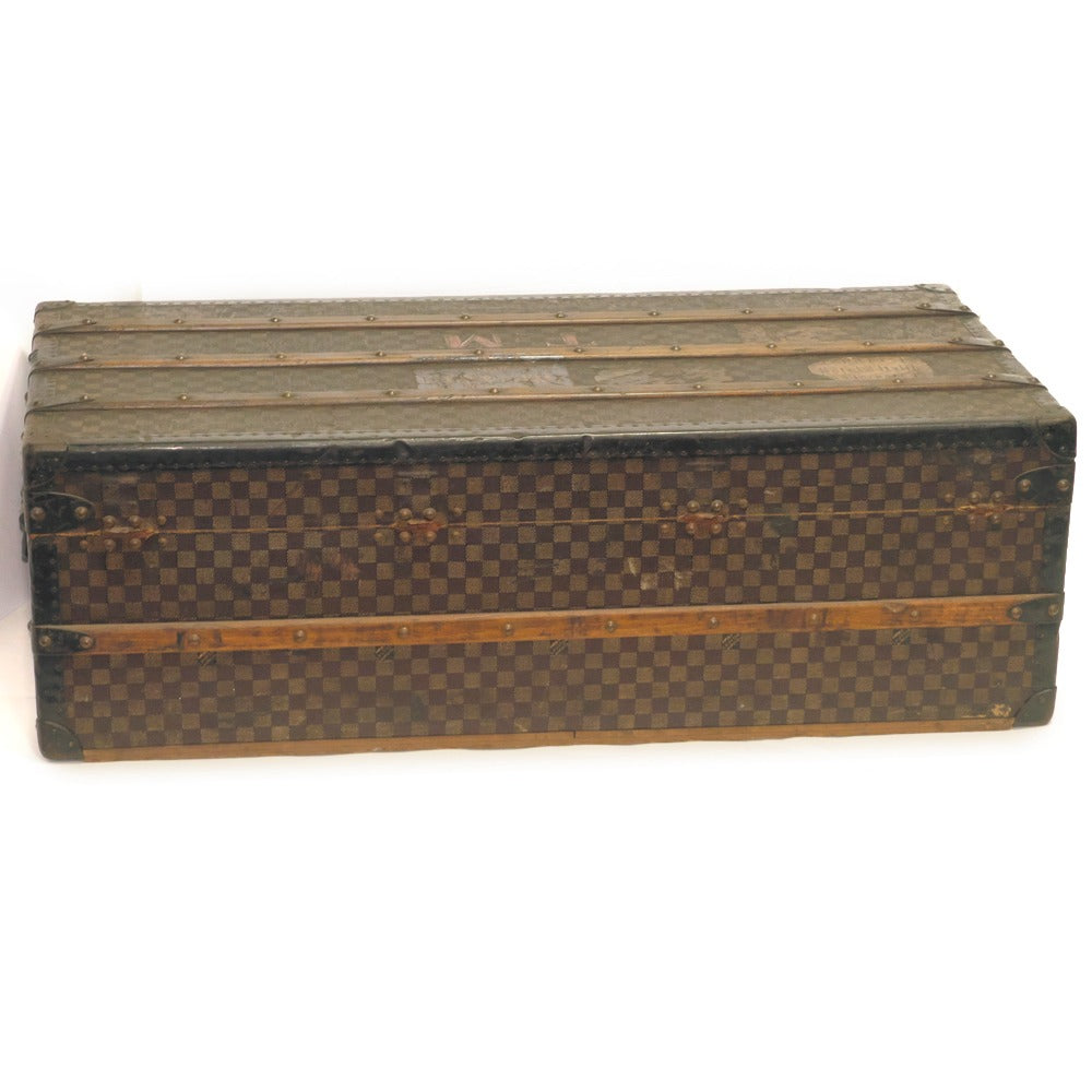 Louis Vuitton Damier Canvas Antique Trunk