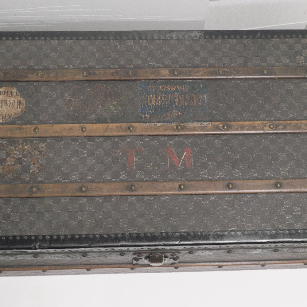Louis Vuitton Damier Canvas Antique Trunk