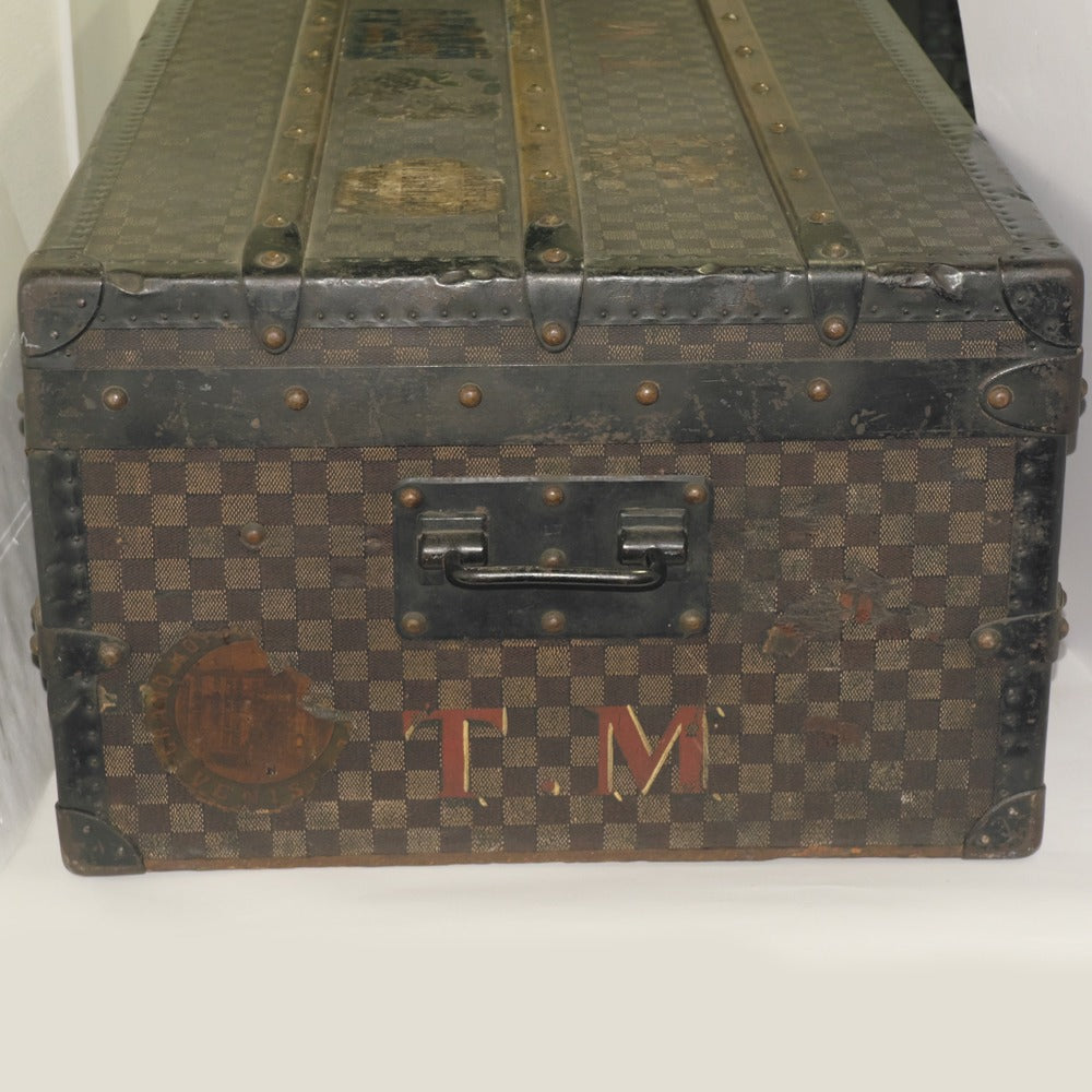 Louis Vuitton Damier Canvas Antique Trunk