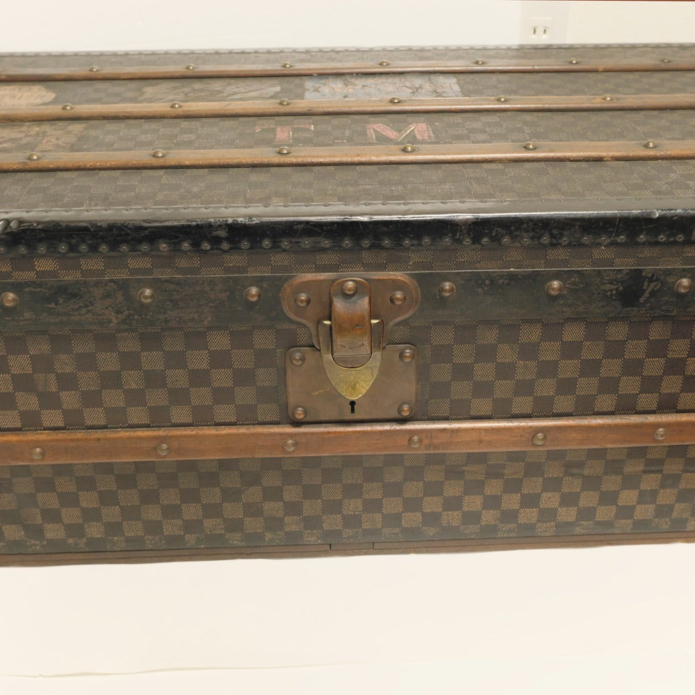 Louis Vuitton Damier Canvas Antique Trunk
