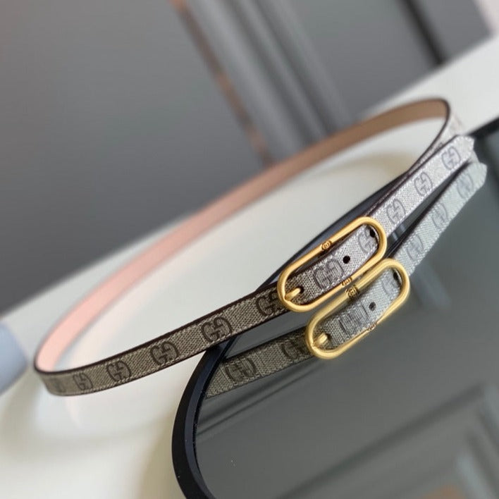 Luxury Gucci GG BELT JACKIE 1961 THIN BELT
