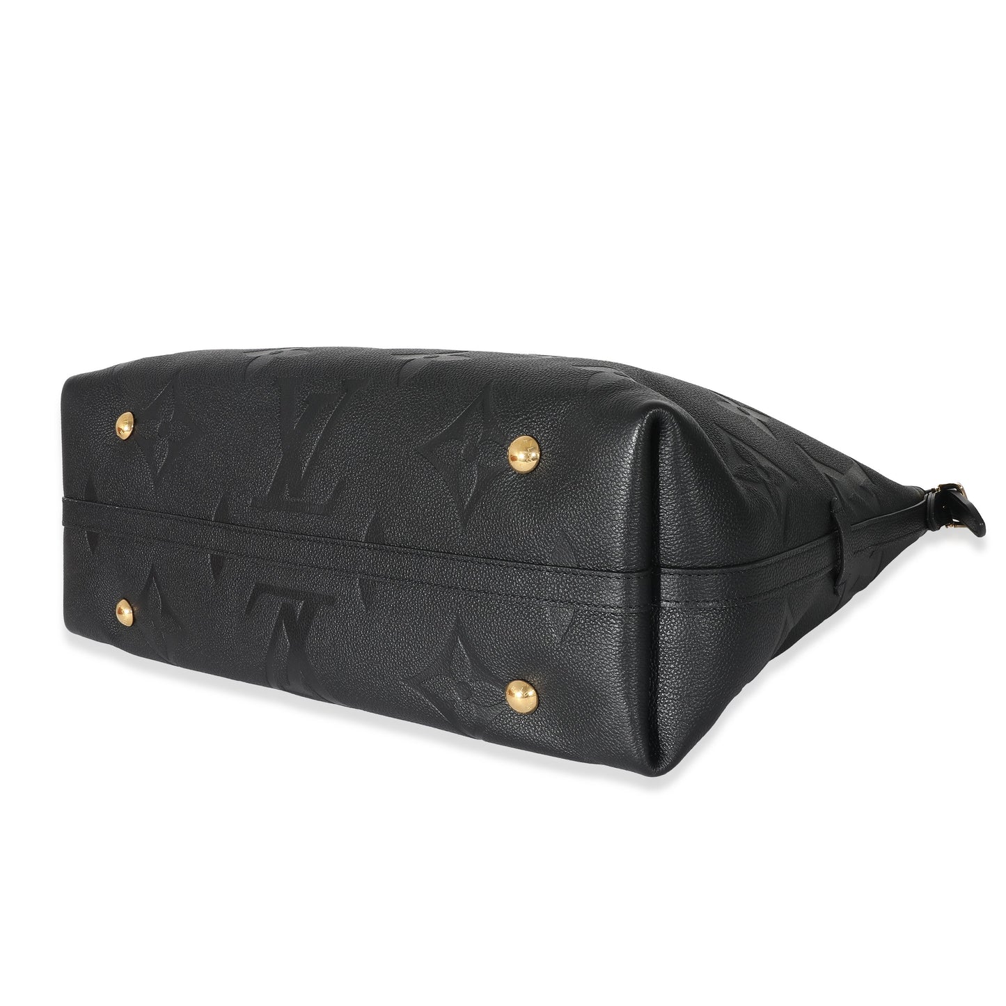 Louis Vuitton Louis Vuitton Black Monogram Empreinte Carryall MM 