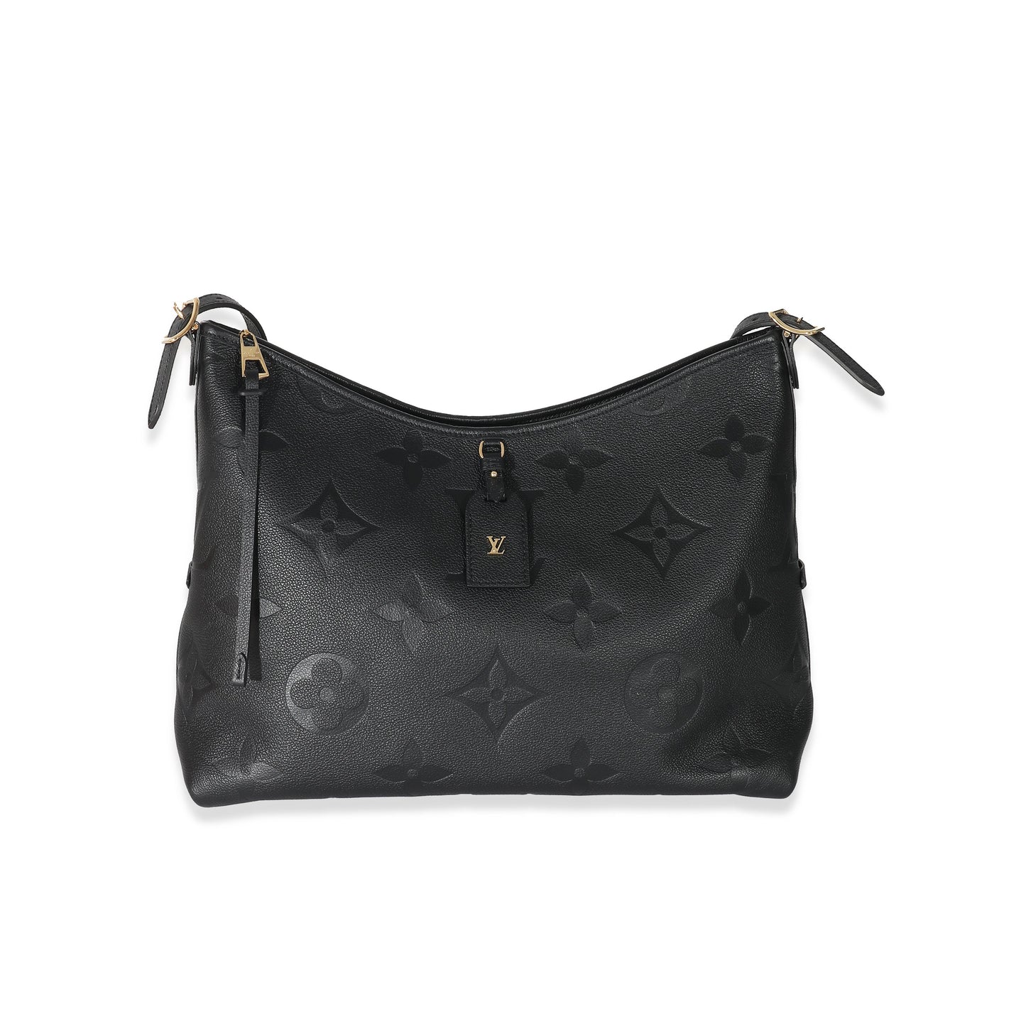 Louis Vuitton Louis Vuitton Black Monogram Empreinte Carryall MM 