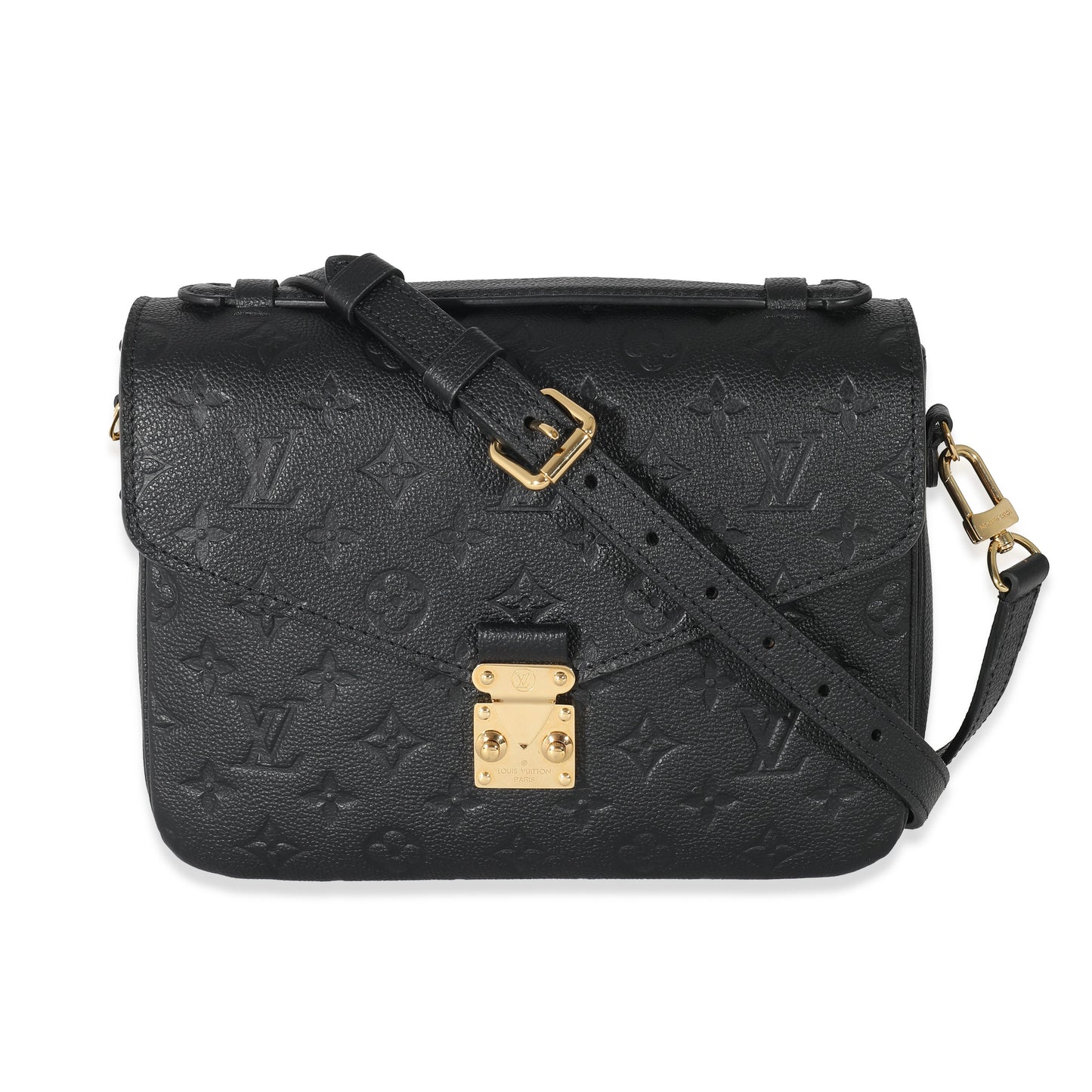 Louis Vuitton Louis Vuitton Black Monogram Empreinte Pochette Metis