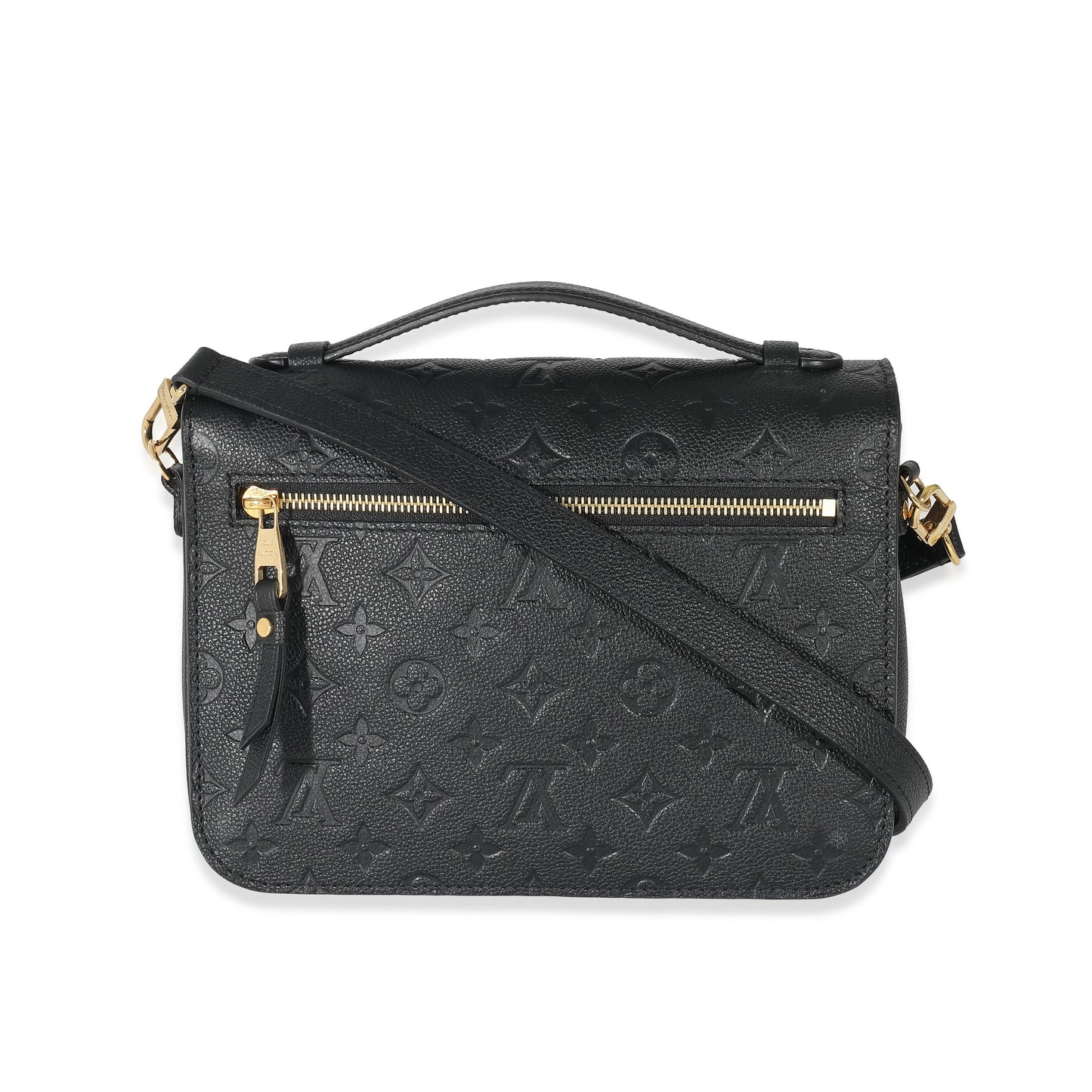 Louis Vuitton Louis Vuitton Black Monogram Empreinte Pochette Metis