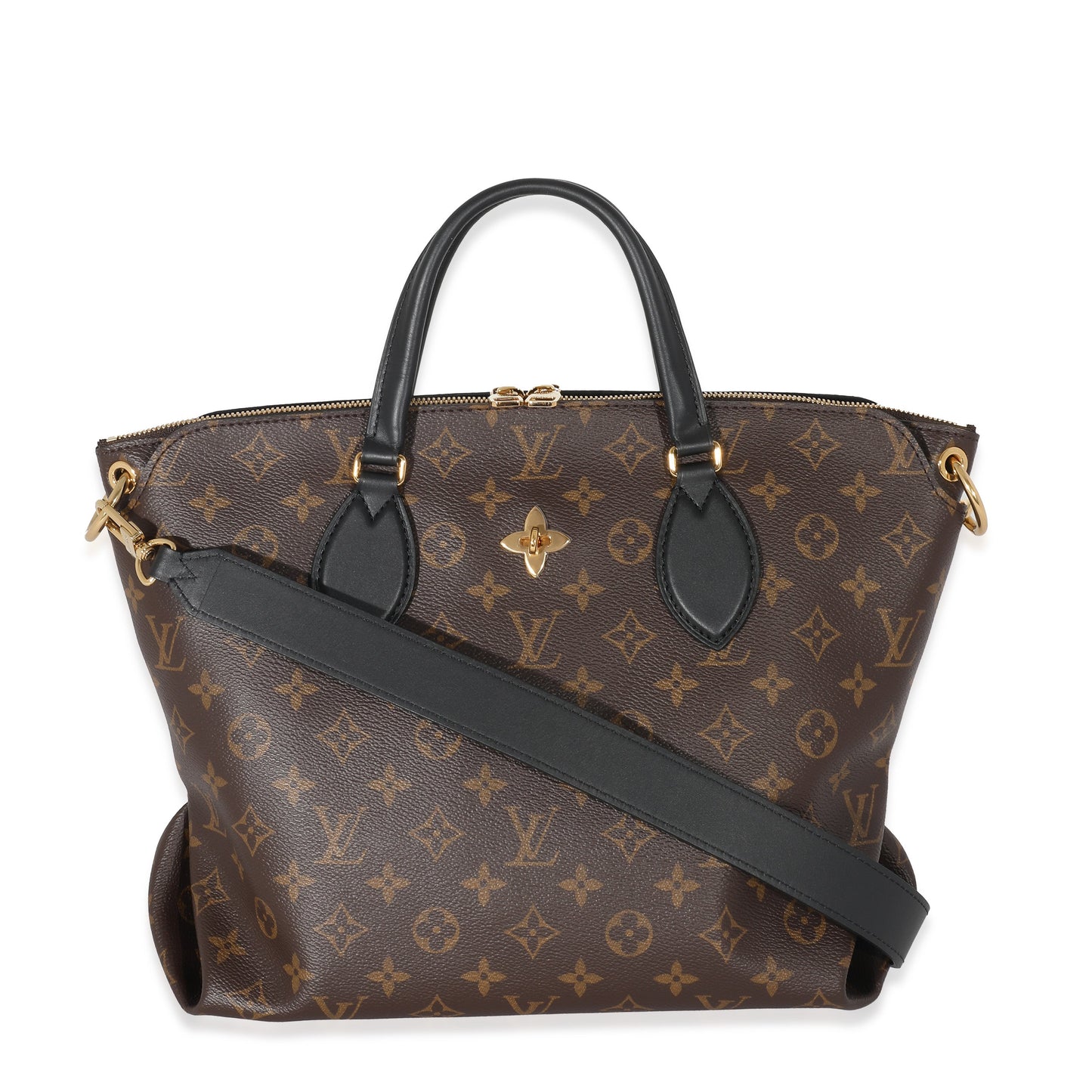 Louis Vuitton Louis Vuitton Monogram Canvas Flower Zipped Tote