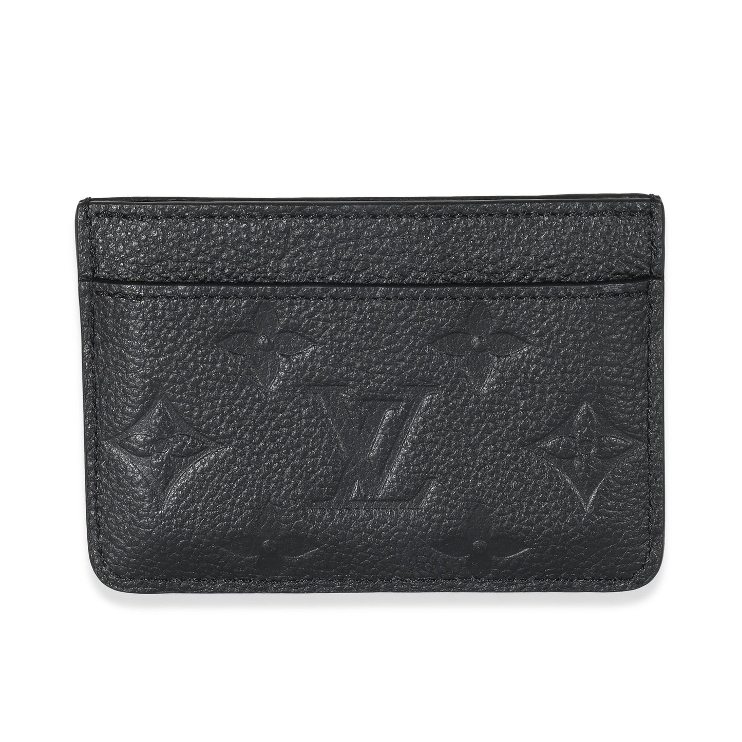 Louis Vuitton Louis Vuitton Black Empreinte Card Holder