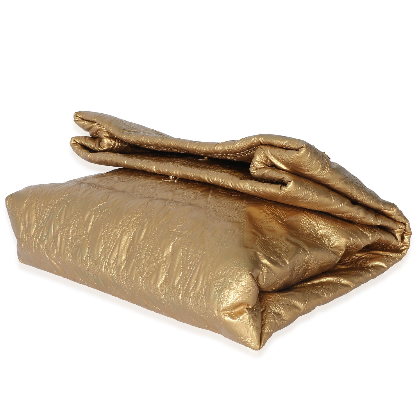 Louis Vuitton Louis Vuitton Gold Jacquard Quilted Monogram Limelight PM Clutch