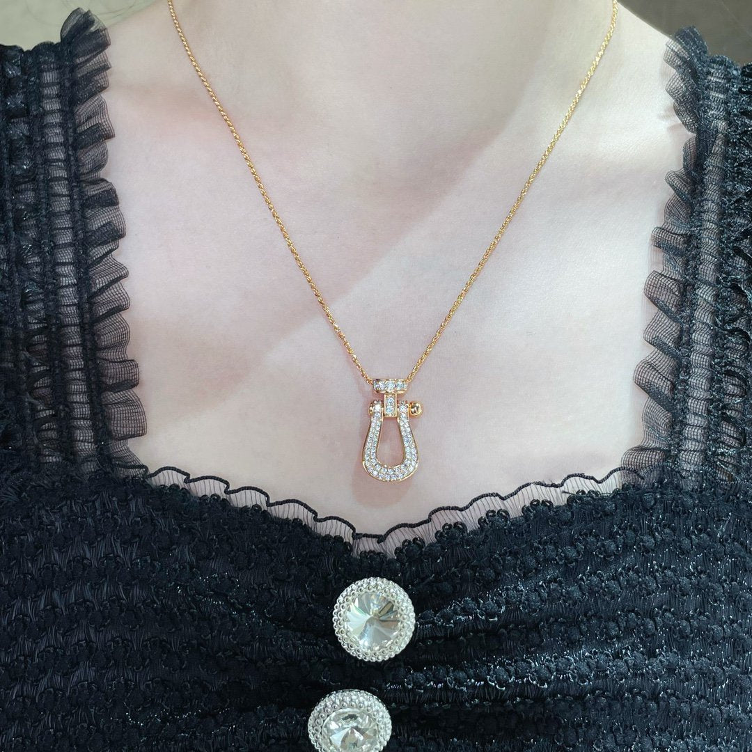 Luxury DiorFORCE 10 LARGE MODEL DIAMOND NECKALCE
