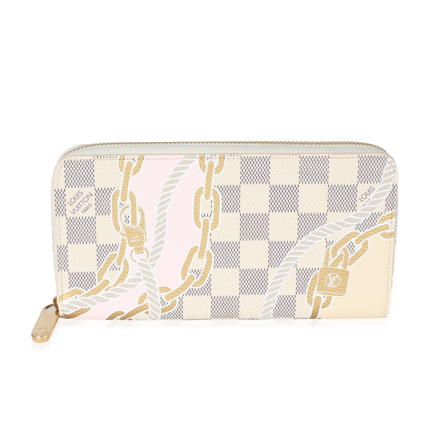 Louis Vuitton Louis Vuitton Damier Azur Canvas Nautical Zippy Wallet