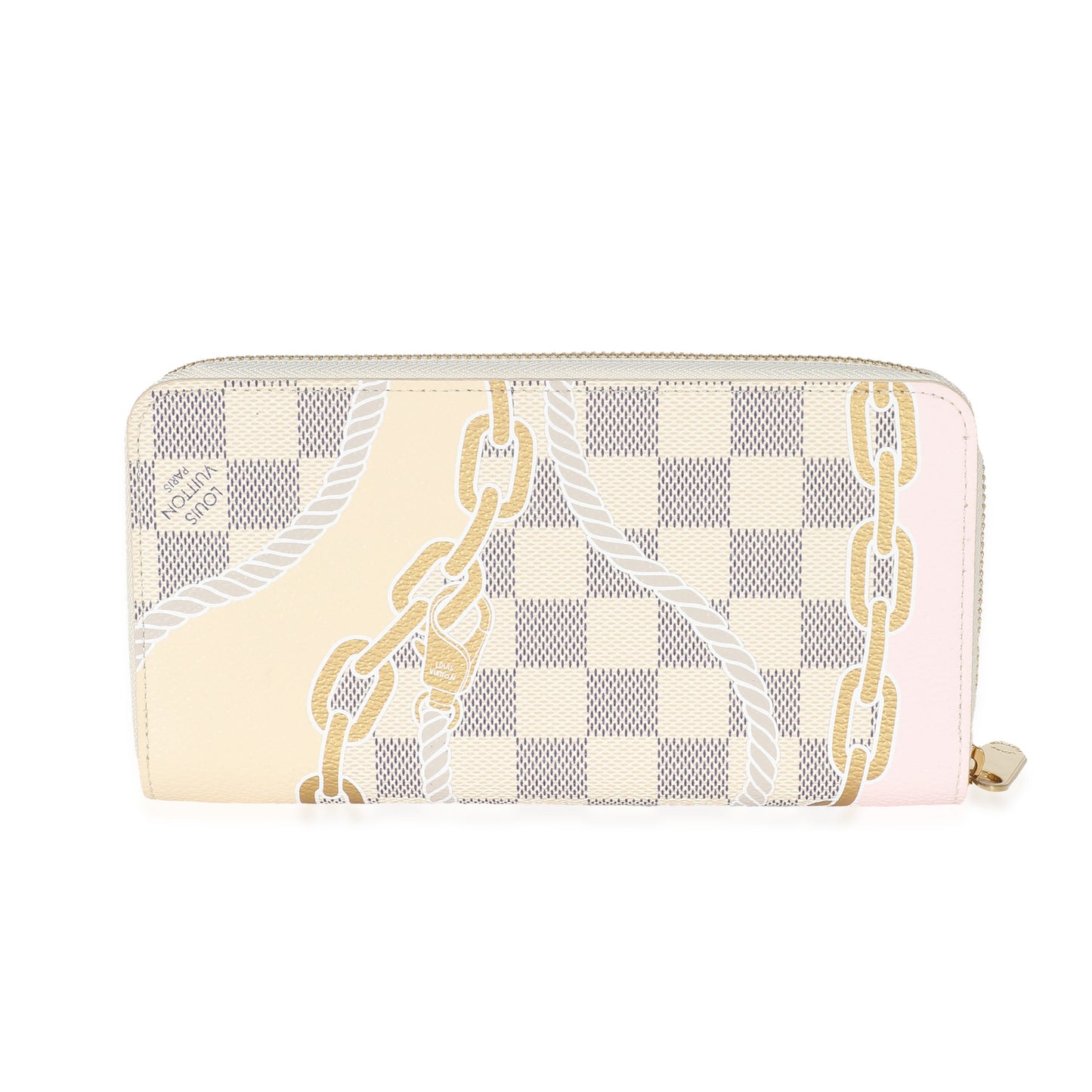 Louis Vuitton Louis Vuitton Damier Azur Canvas Nautical Zippy Wallet