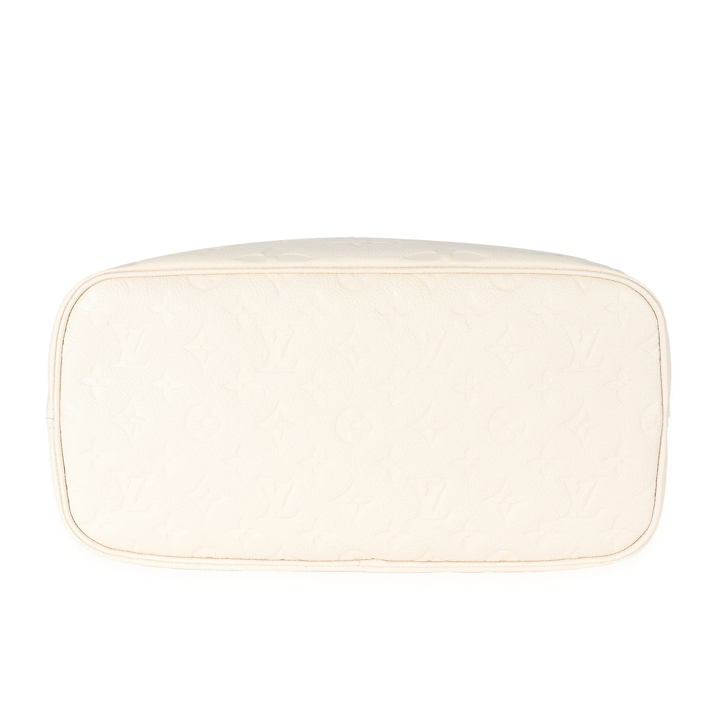 Louis Vuitton Louis Vuitton Crème Monogram Empreinte Neverfull MM