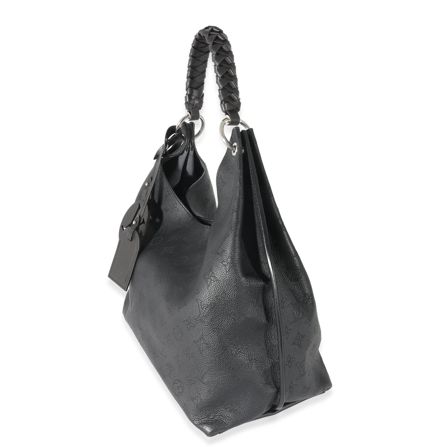 Louis Vuitton Louis Vuitton Black Monogram Mahina Carmel Hobo