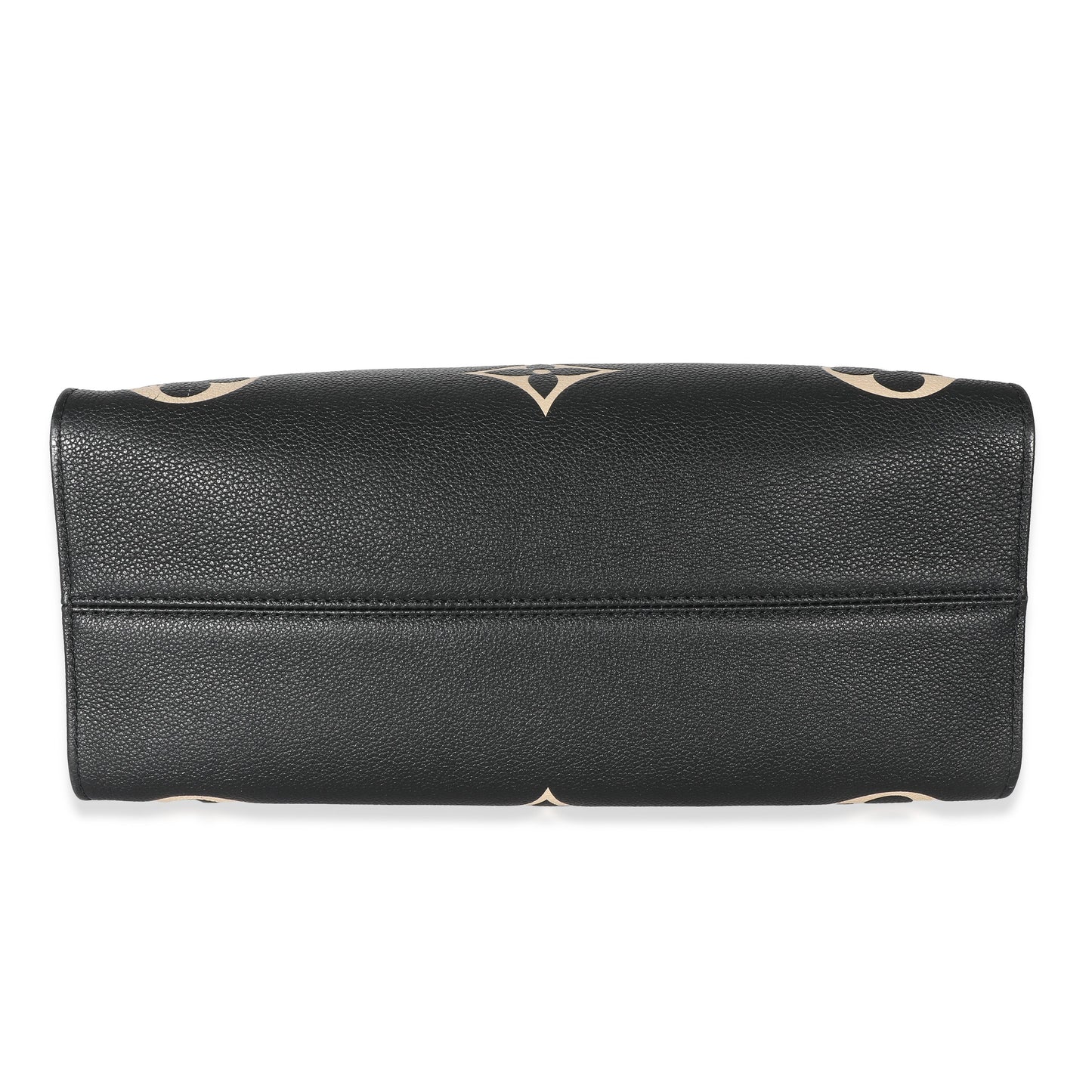 Louis Vuitton Black Beige Monogram Giant Empreinte Onthego MM