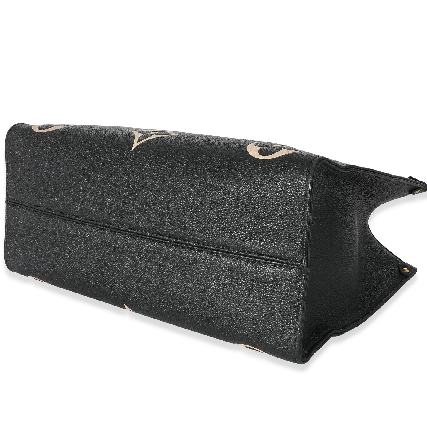 Louis Vuitton Black Beige Monogram Giant Empreinte Onthego MM