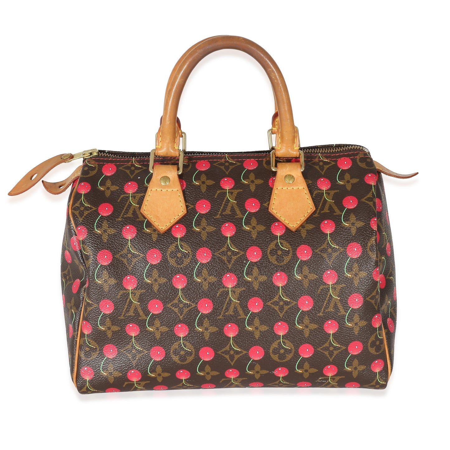 Louis Vuitton Louis Vuitton x Takashi Murakami Cerises Monogram Canvas Speedy 25
