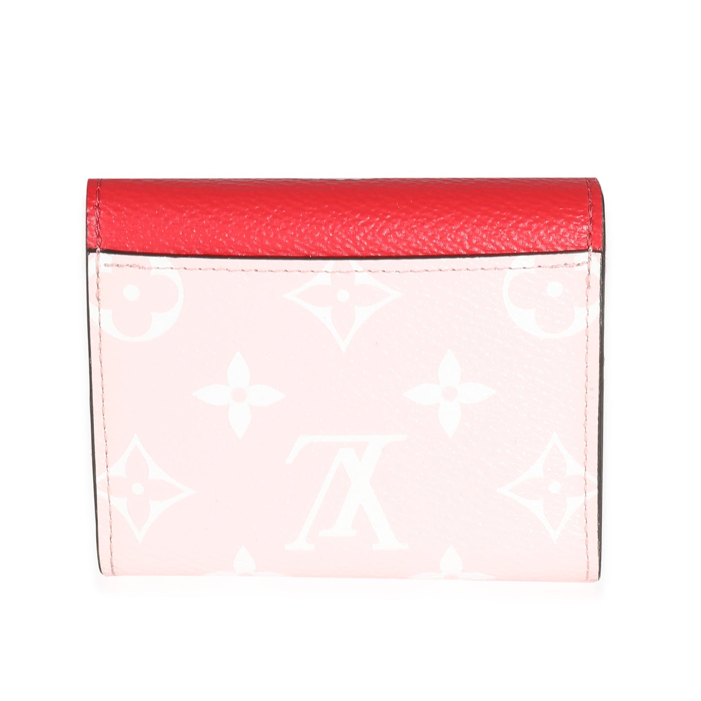 Louis Vuitton Rouge Rose Monogram Giant Canvas Zoé Wallet