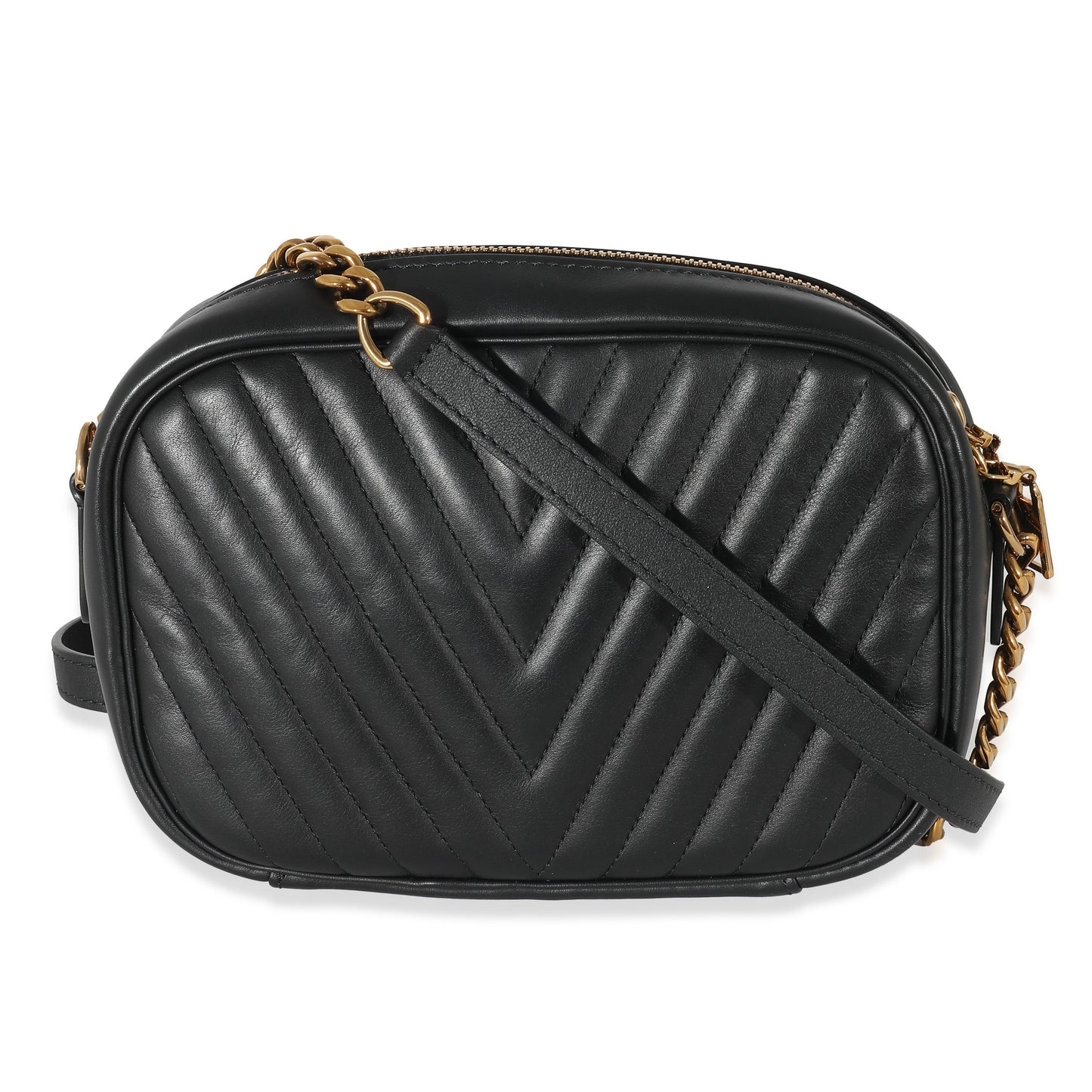 Louis Vuitton Louis Vuitton Black Calfskin New Wave Camera Bag