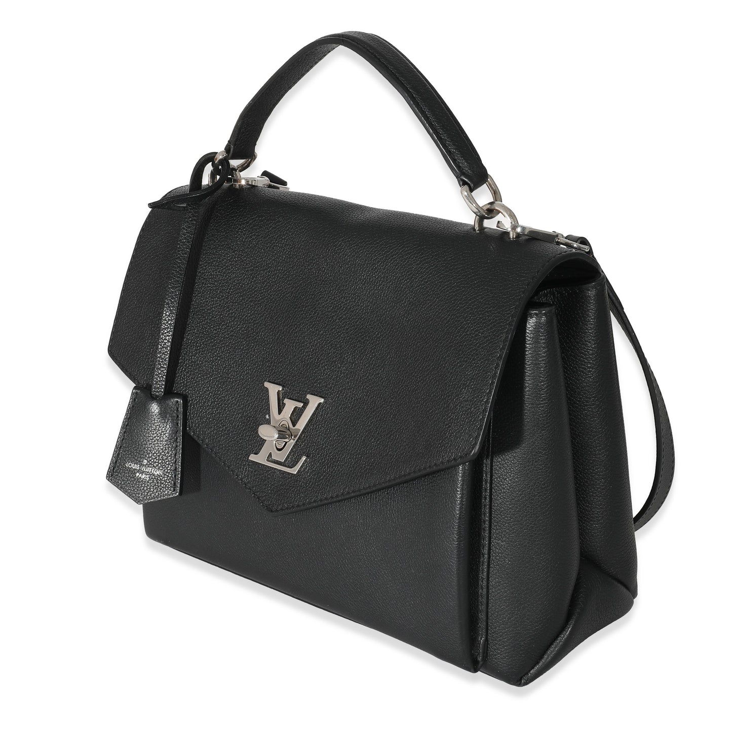 Louis Vuitton Louis Vuitton Black Calfskin MyLockMe Satchel