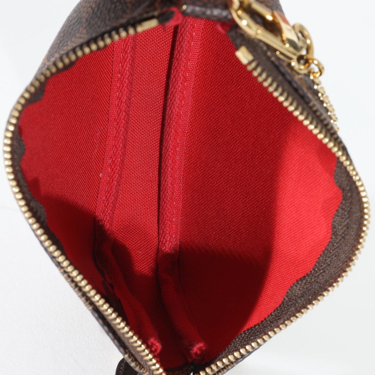 Louis Vuitton Louis Vuitton Damier Ebene Canvas Mini Pochette Accessoires